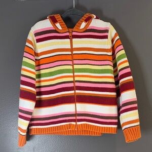 Gymboree Striped Multicolor Kids Sweater size 5